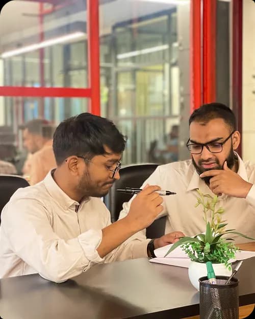 Team receiving award